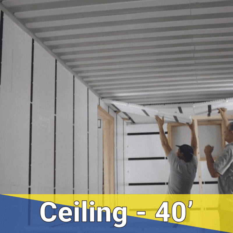 Ceiling (40’ Container) 2.0 Flat Panel-Bundle