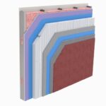 NFPA 285 compliant assemblies-steel framing-adhered brick