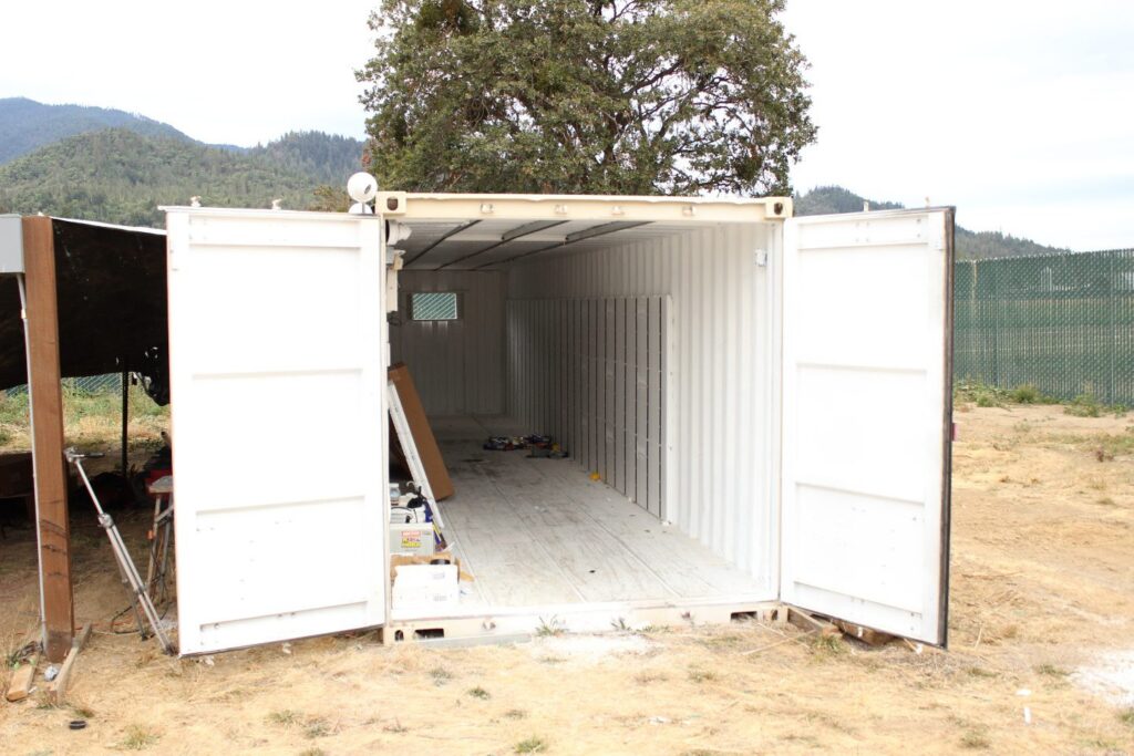 Shipping Container Foam Insulation